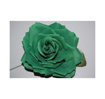 FLOR FLAMENCA GRANDE VERDE ANDALUCIA  17*15