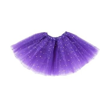 TUTU MORADO CON LENTEJUELAS