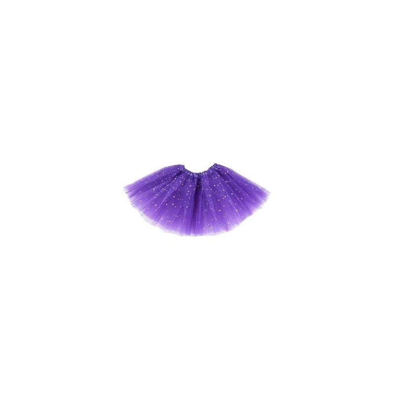 TUTU MORADO CON LENTEJUELAS