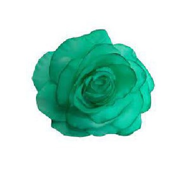 FLOR ROSA MADEIRA TEÑIDA VERDE ANDALUCIA 13*13