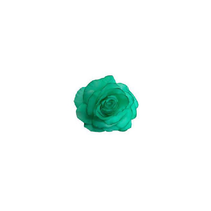 FLOR ROSA MADEIRA TEÑIDA VERDE ANDALUCIA 13*13