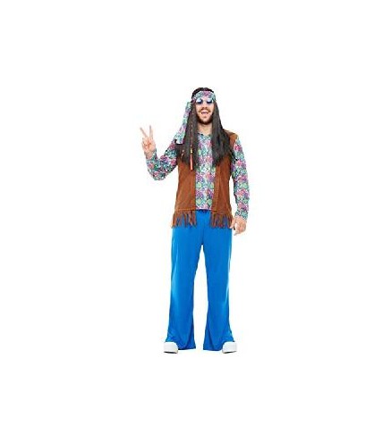 -DISFRAZ HIPPIE HOMBRE M-L