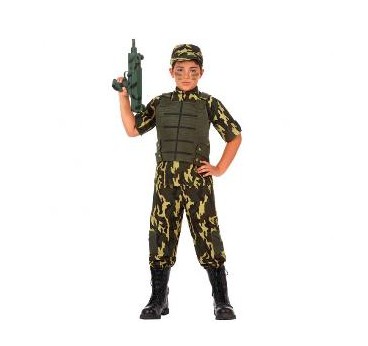 DISFRAZ MILITAR T 7-9