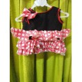 VESTIDO FLAMENCO VOLANTES 6-9 MESES