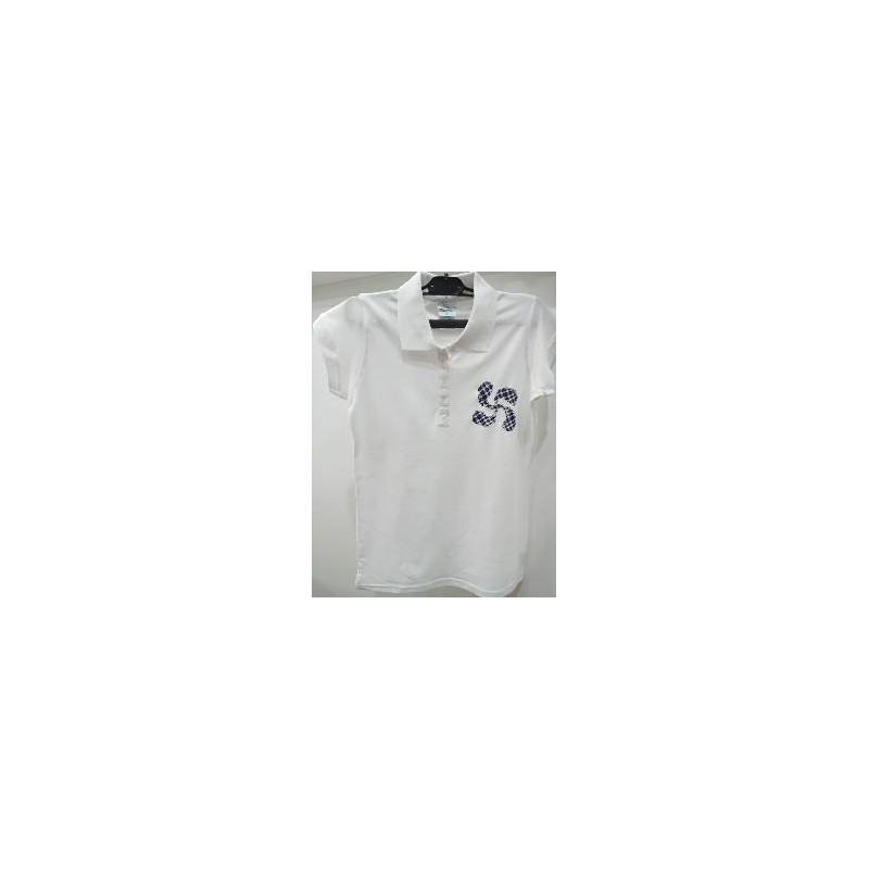 CAMISETA POLO BLANCO LAUBURU MUJER T-2XL