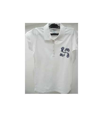 CAMISETA POLO BLANCO LAUBURU MUJER T-2XL