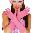 GUANTES ROSAS 42 CMS.