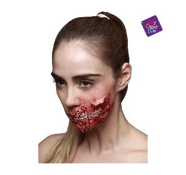 CICATRIZ LATEX ZOMBIE