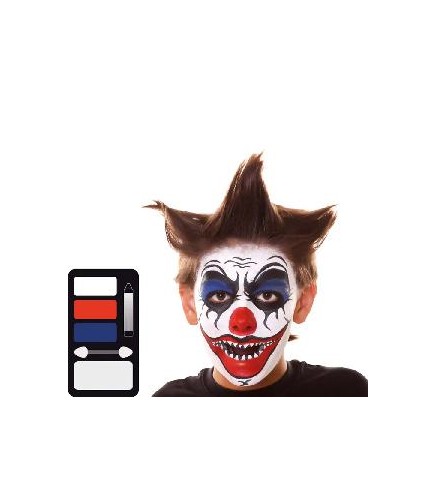 MAQUILLAJE EVIL CLOWN