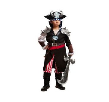 -DISFRAZ PIRATA JACK DEVIL XS