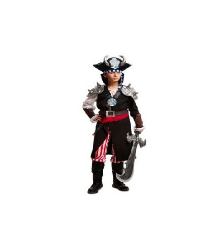 -DISFRAZ PIRATA JACK DEVIL XS