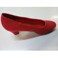 ZAPATO FLAMENCO LONA ROJO T-41