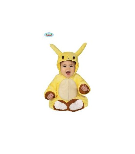 DISFRAZ CHINCHILLA ELECTRICA (PICACHU)  T 18-24 M