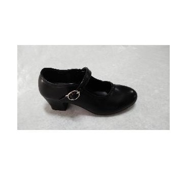 ZAPATO FLAMENCO NEGRO T-28