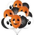 GLOBOS HALLOWEEN 6 PZS FANTASMA MANSION  P