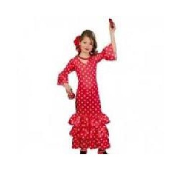 DISFRAZ DE FLAMENCA T 7-9