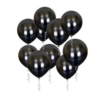 GLOBO 90CM METAL NEGRO M78