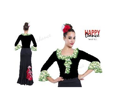 CUERPO FLAMENCO NEGRO T- 44