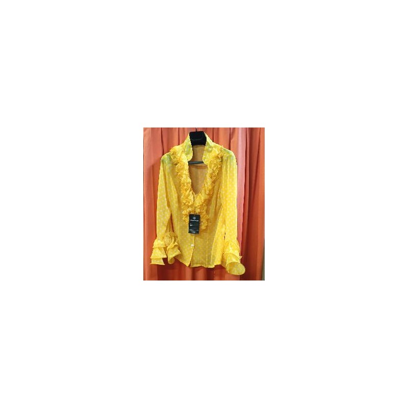 CAMISA MODELO CLAVEL AMARILLO T-40