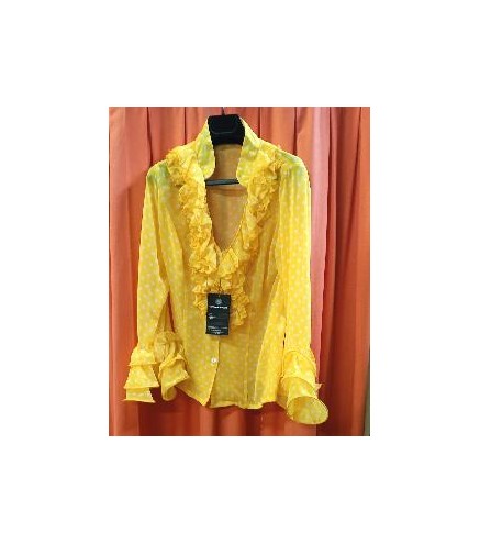 CAMISA MODELO CLAVEL AMARILLO T-40