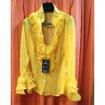 CAMISA MODELO CLAVEL AMARILLO T-40