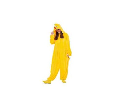 DISFRAZ LA GALLINA CAPONATA BARRIO SÉSAMO ONESIE M L