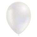 8 GLOBOS BLANCOS METAL 30 CM