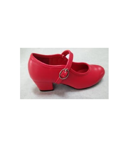 ZAPATO FLAMENCO ROJO T-28