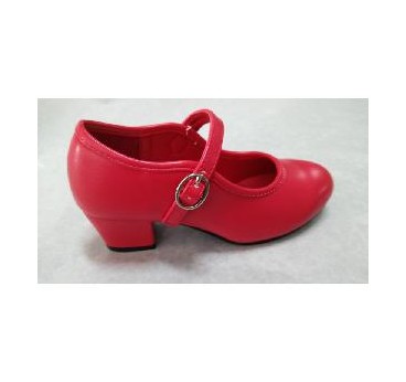 ZAPATO FLAMENCO ROJO T-32