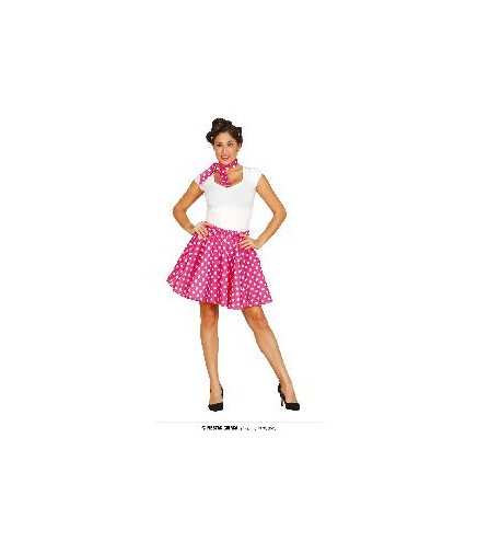 DISFRAZ PIN UP ROSA T-L