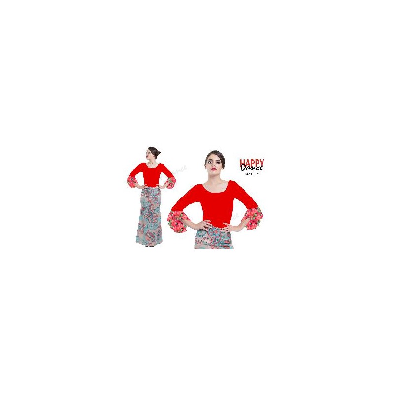 -CUERPO FLAMENCO ROJO 44