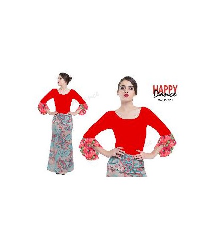 -CUERPO FLAMENCO ROJO 44