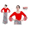 -CUERPO FLAMENCO ROJO 44