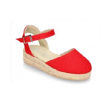 -ESPADRILLE ALPARGATA ROJA 36