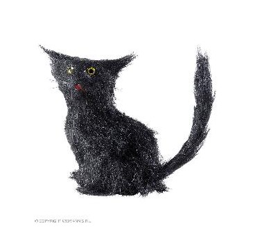 GATO NEGRO 12CM