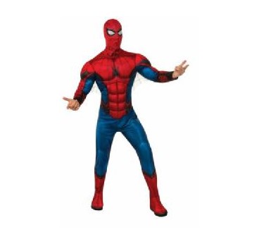 -DISFRAZ SPIDERMAN DELUXE MUSCULOSO FFH XL