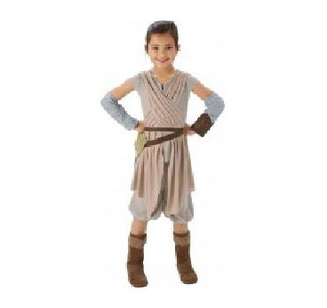 -DISFRAZ STAR WARS DELUXE REY NIÑA 7-8