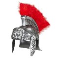 CASCO ROMANO PLATA/PLUMA