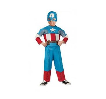 -DISFRAZ CAPITAN AMERICA PRESCHOOL 12-24M