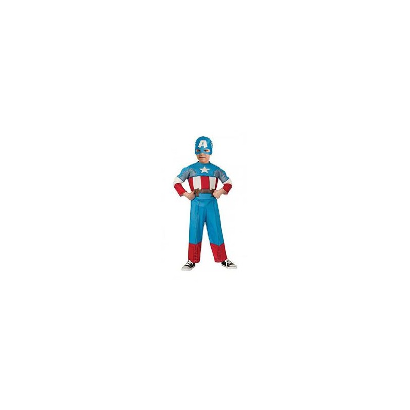 -DISFRAZ CAPITAN AMERICA PRESCHOOL 12-24M