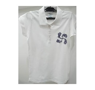 CAMISETA POLO BLANCO LAUBURU HOMBRE T-M