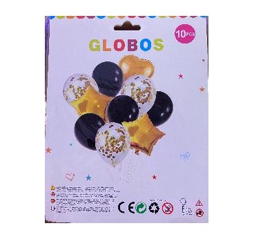 KIT GLOBOS 10 UNIDADES