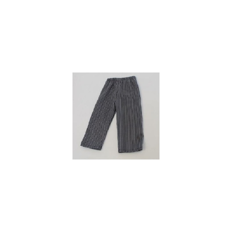 PANTALON VASCO RAYA NEGRA Y GRIS T-10