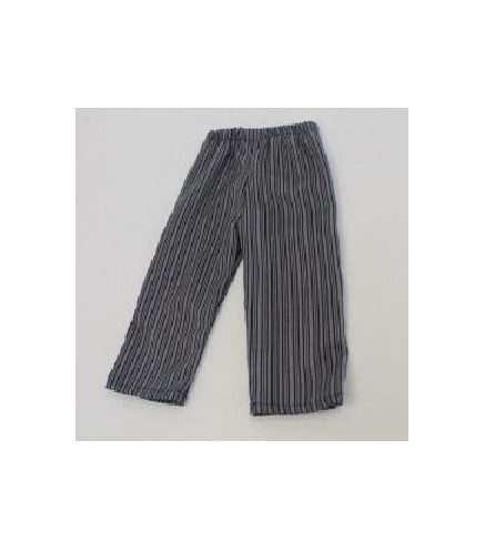 PANTALON VASCO RAYA NEGRA Y GRIS T-10