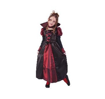 -DISFRAZ MISS DRACULA INFANTIL 3-4 AÑOS