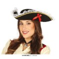 SOMBRERO PIRATA CON PUNTILLA