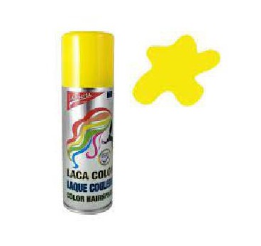 LACA PARA EL CABELLO AMARILLO 125ML