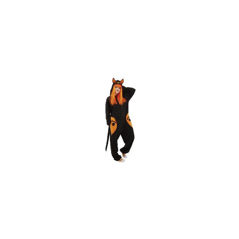 -DISFRAZ KIGU BLACK CAT ADULTO