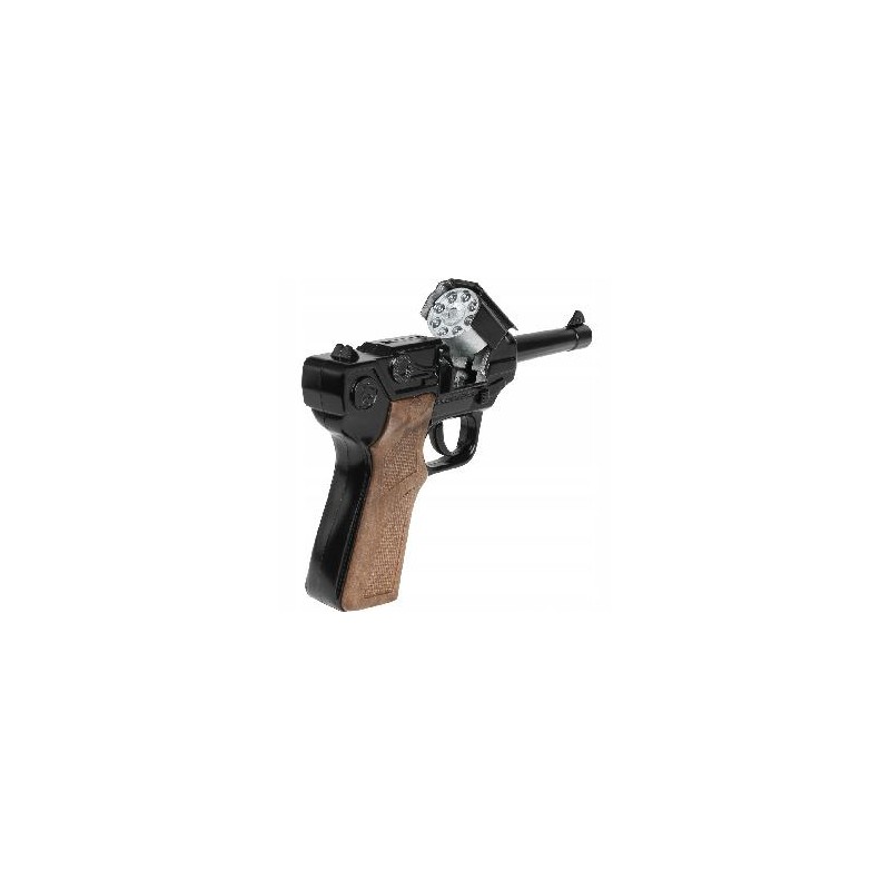 PISTOLA POLICIA METAL 8 TIROS