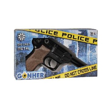 PISTOLA POLICIA METAL 8 TIROS